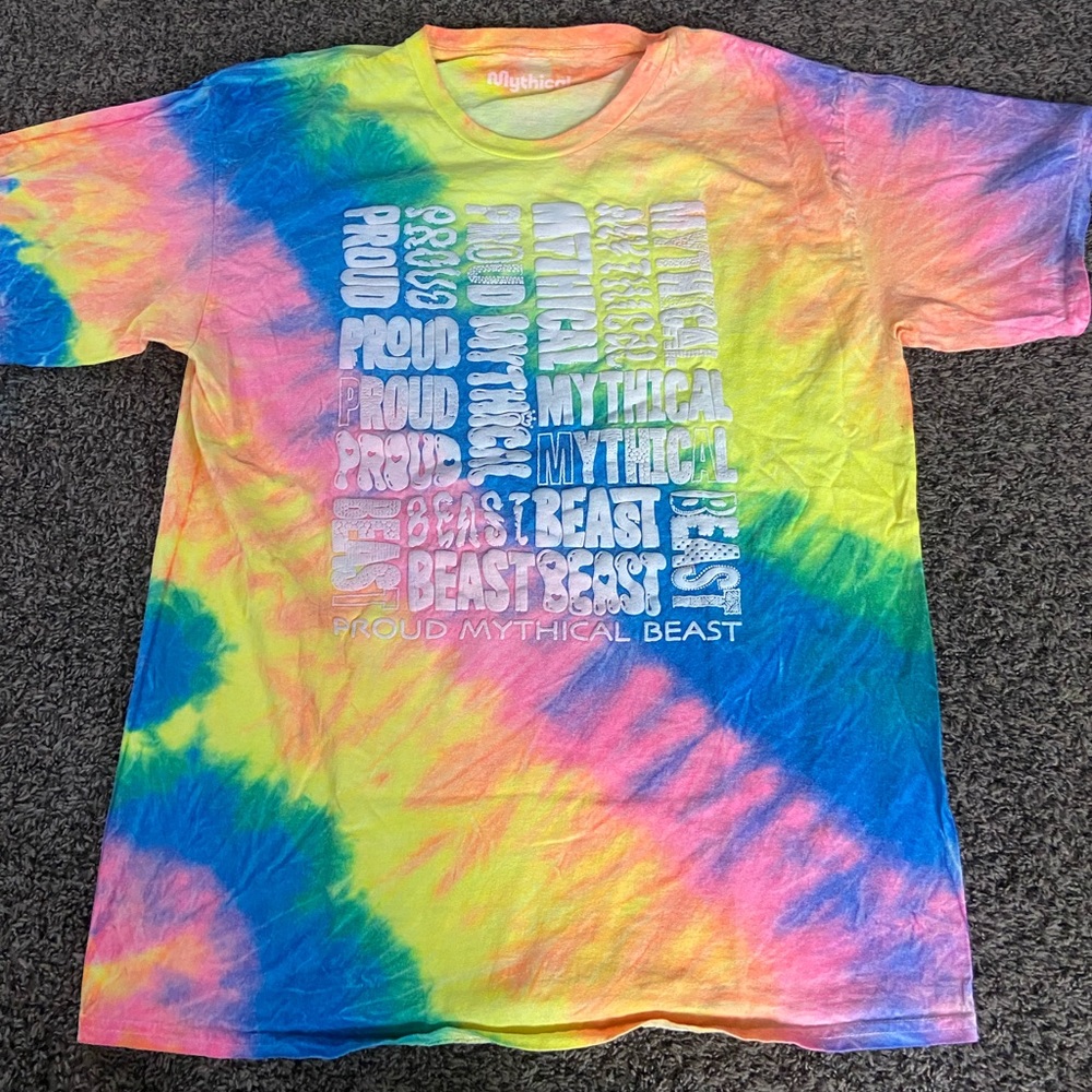 Good Mythical Morning Proud Mythical Beast Pride Shirt XL